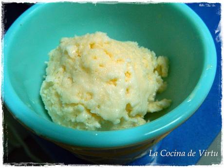 Helado de limón Helado de limón