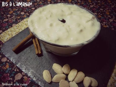 RIS À L'AMANDE (ARROZ CON LECHE DANÉS)