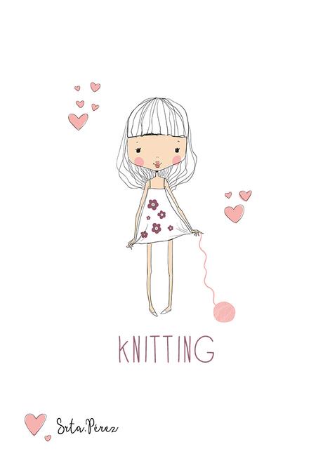 LÁMINA DESCARGABLE KNITTING GRATUITA