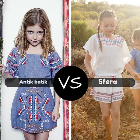 Parecidos razonables: Sfera kids vs Antik Batik Parecidos razonables: Sfera kids vs Antik Batik