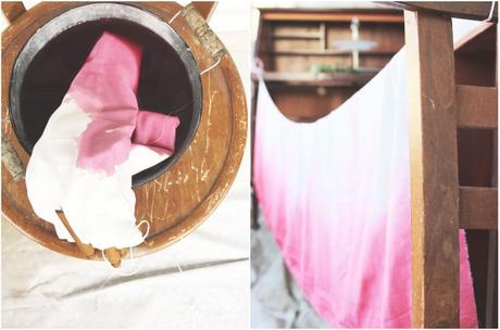 DIY: guirnalda rosa