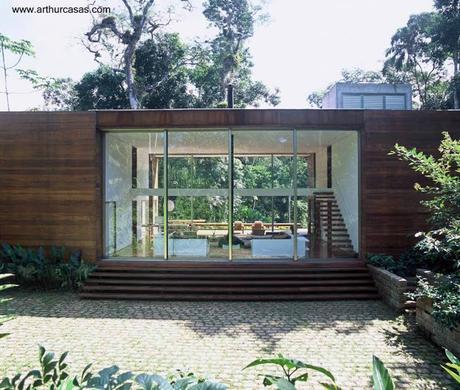 Modelos de casas de madera.