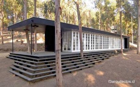 Modelos de casas de madera.