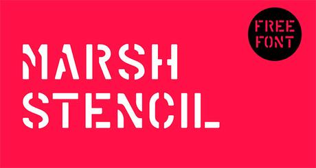 Marsh_Stencil_Free_Font