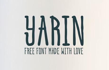 Yarin_Free_Font