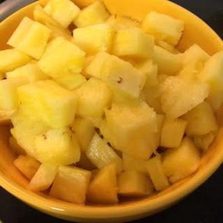 ARROZ FRITO CON GAMBAS Y PIÑA ARROZ FRITO CON GAMBAS Y PIÑA