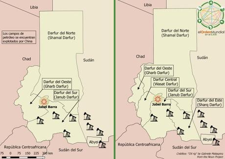 “Olvidado Darfur: un conflicto abierto en el Sahel sudanés”, por Jesús Díez Alcalde La división de Darfur en tres y cinco estados, todo ello con la presencia china de los campos petrolíferos