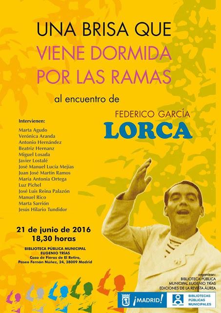 Al encuentro de Lorca, 21 de junio en Madrid