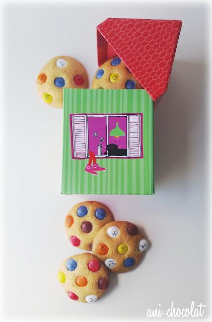 Galletas con Lacasitos Galletas con Lacasitos