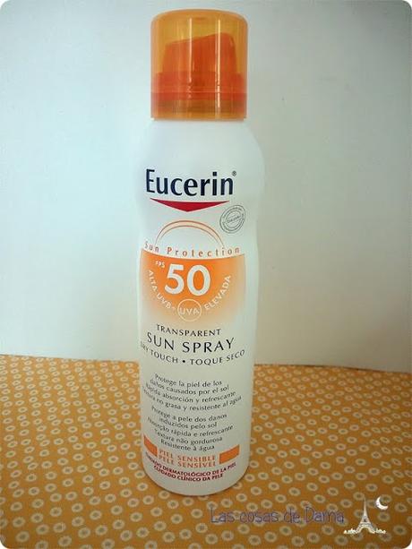 Eucerin Spray Solar Transparente Dry Touch FPS 50+ Protección Solar Eucerin Pieles grasas Acné