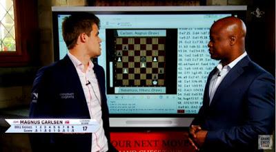 Magnus Carlsen en el Leuven (YourNextMove) Grand Chess Tour (1ª vuelta a Blitz - 5’ + 2”) Magnus Carlsen en el Leuven (YourNextMove) Grand Chess Tour (1ª vuelta a Blitz - 5’ + 2”)