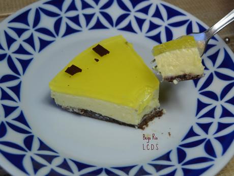 Tarta de queso al limoncello