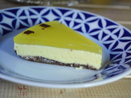 Tarta de queso al limoncello