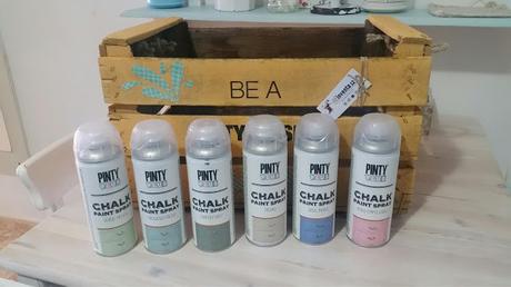 probando , probando Pinty plus chalk paint...