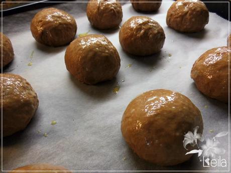 Semlor de chocolate