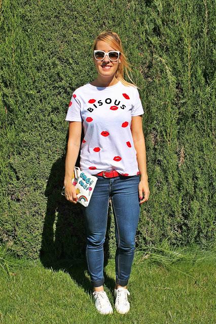 T-shirt Red Lips T-shirt Red Lips