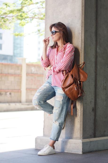 Un look desenfadado y chic