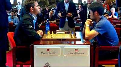Magnus Carlsen en el Leuven (YourNextMove) Grand Chess Tour (2ª vuelta a Blitz - 5’ + 2”) Magnus Carlsen en el Leuven (YourNextMove) Grand Chess Tour (2ª vuelta a Blitz - 5’ + 2”)