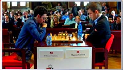 Magnus Carlsen en el Leuven (YourNextMove) Grand Chess Tour (2ª vuelta a Blitz - 5’ + 2”) Magnus Carlsen en el Leuven (YourNextMove) Grand Chess Tour (2ª vuelta a Blitz - 5’ + 2”)