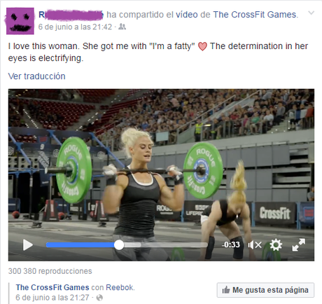 crossfit vídeo