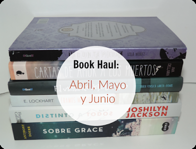 IMM Blog || Book Haul: Abril, Mayo, Junio 2016 IMM Blog || Book Haul: Abril, Mayo, Junio 2016