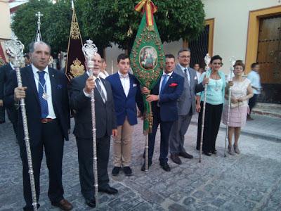 Representación en el LXXV Aniversario de la Hermandad del Gran Poder de Brenes.