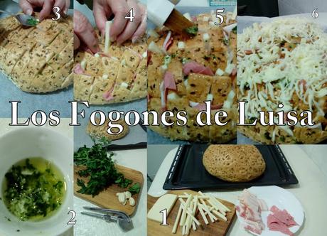 PAN RELLENO AL HORNO PAN RELLENO AL HORNO