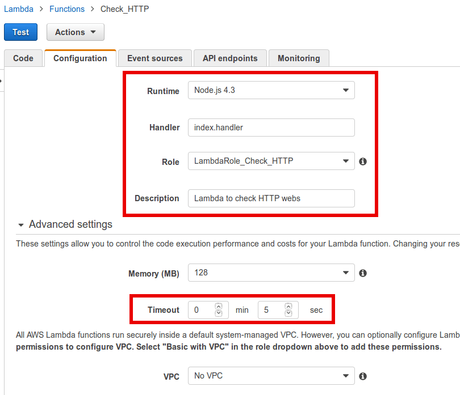 upload lambda