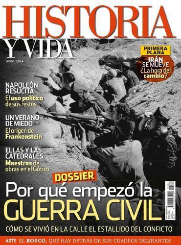 ‘Vivir la guerra’ Historia y Vida Julio 2016 Guerra Civil
