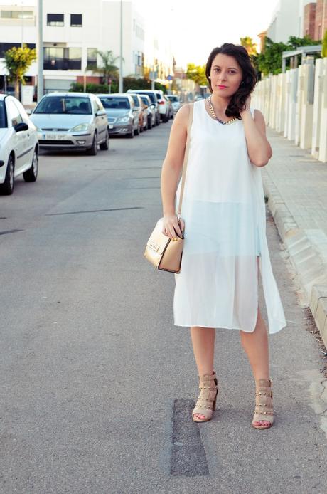 Blusa larga y shorts Outfit Mi vestidoazul Fashion blogger Friendsfluencers (3)