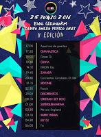 Emdiv Music 2016, horarios Emdiv Music 2016, horarios