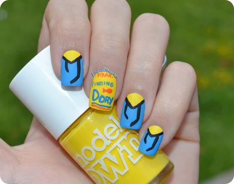 Nail Art Finding Dory - Buscando a Dory Nail Art Finding Dory - Buscando a Dory