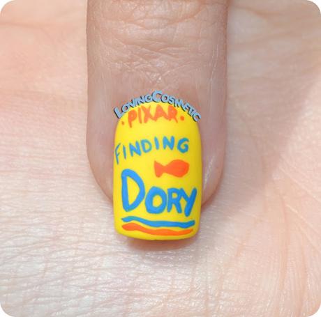 Nail Art Finding Dory - Buscando a Dory Nail Art Finding Dory - Buscando a Dory