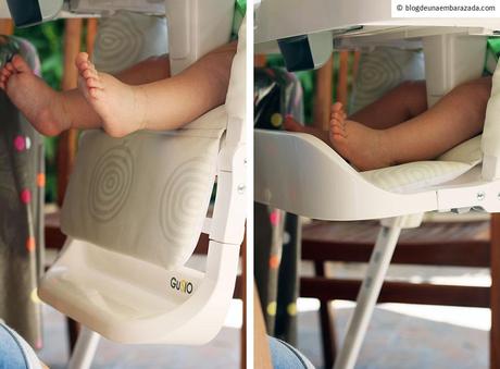 Gusto de Inglesina, una trona de bebé completa y compacta Gusto de Inglesina, una trona de bebé completa y compacta