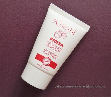 Exfoliante Corporal de fresa Kueshi