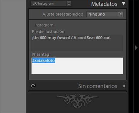 LR/Instagram, probamos el plugin que facilita publicar fotos desde Lightroom a Instagram Lrinstagram3