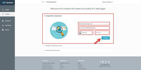 Dareboost: Prueba, analiza y optimiza tu sitio web a la vez Dareboost: Prueba, analiza y optimiza tu sitio web a la vez