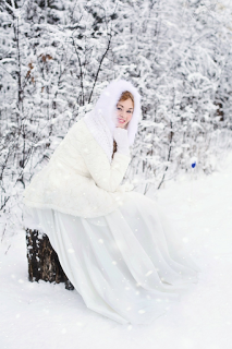 Novia en la nieve Novia en la nieve