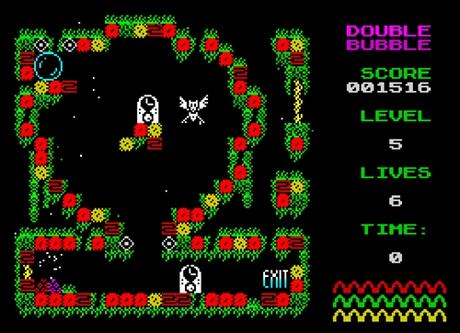 ‘Double Bubble’, una genialidad más para el ZX Spectrum Double_Bubble