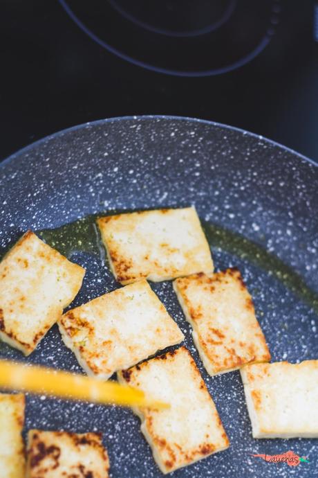 Tofu frito - 두부조림 Tofu frito - 두부조림