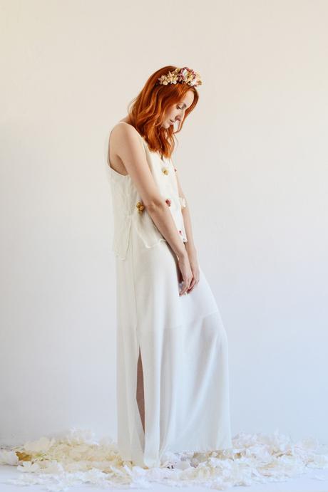 Eliurpí summer collection: El Blanco ELIURPI-vestidopetalos