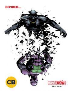 Pantera Negra y el Merodeador divididos en el cuarto teaser de Marvel NOW! Teaser de Marvel NOW!