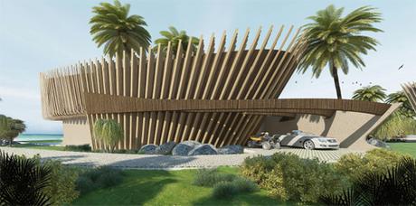 Vista exterior3_A-cero Projects COMPLEJO DE 8 VILLAS EN TAILANDIA DISEÑADO POR A-CERO