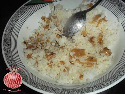 Ensalada de arroz agridulce