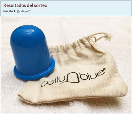 GANADORA SORTEO CELLUBLUE GANADORA SORTEO CELLUBLUE