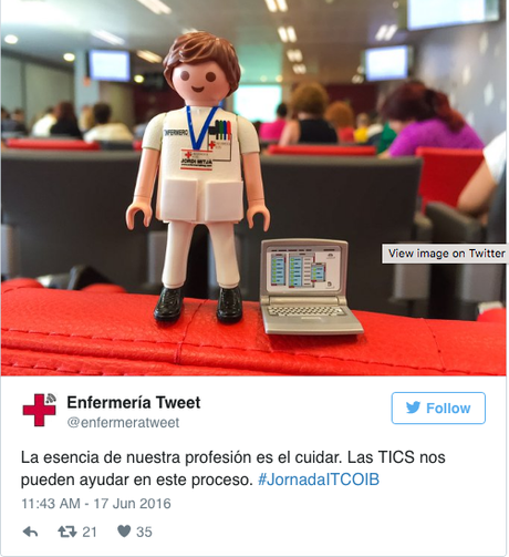 TICs Aplicadas a Enfermería Tweet de @enfermeraTweet