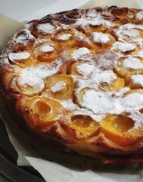 TARTA DE ALBARICOQUES