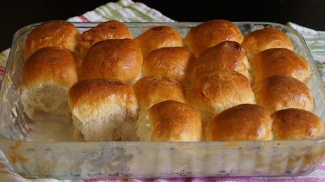 Pani popo con leche de coco