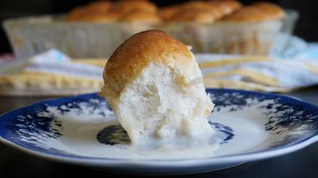 Pani popo con leche de coco