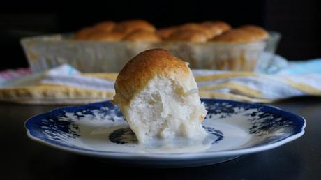 Pani popo con leche de coco